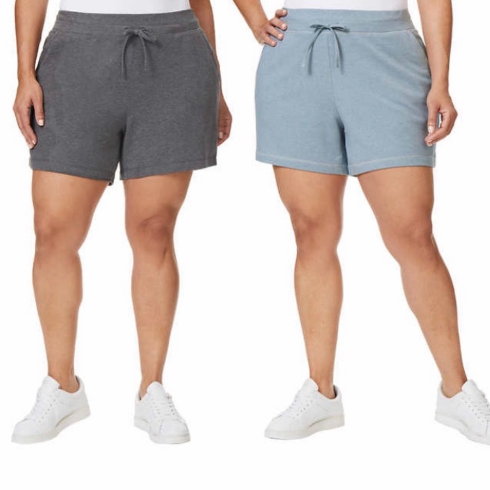 NWT XXL 32 Degrees Two Pack Pull On Shorts